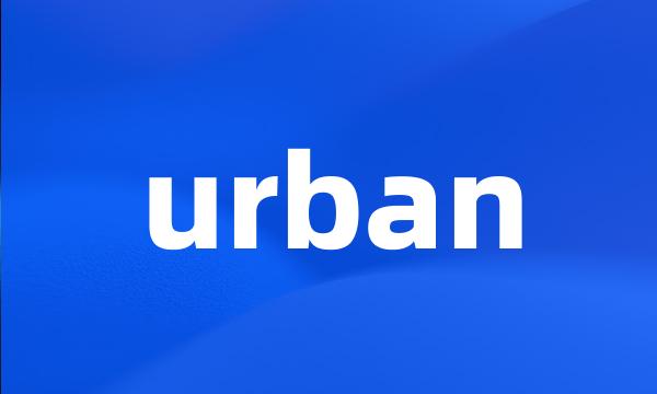 urban