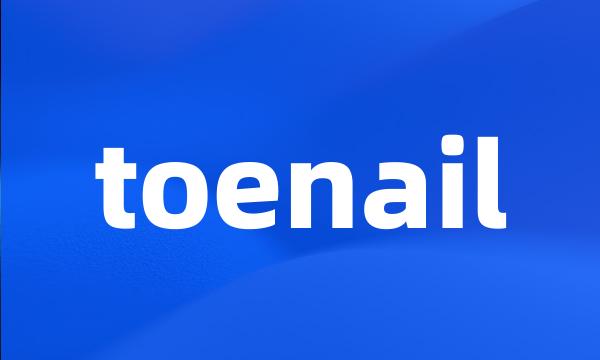 toenail