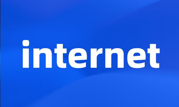 internet