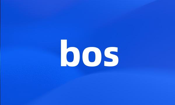 bos