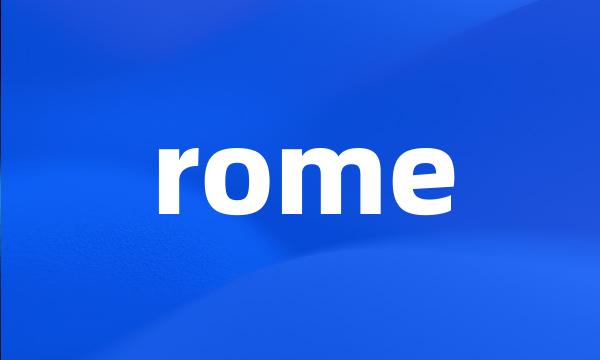 rome