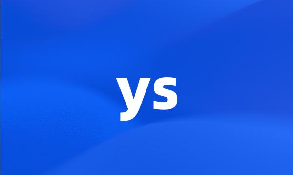 ys