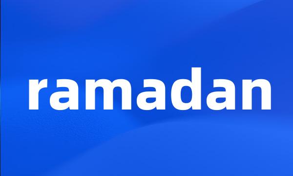 ramadan