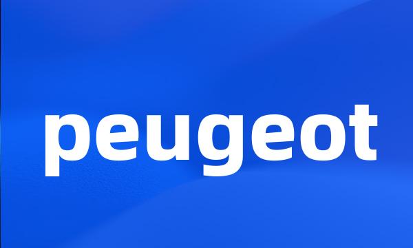 peugeot