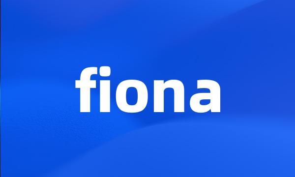 fiona