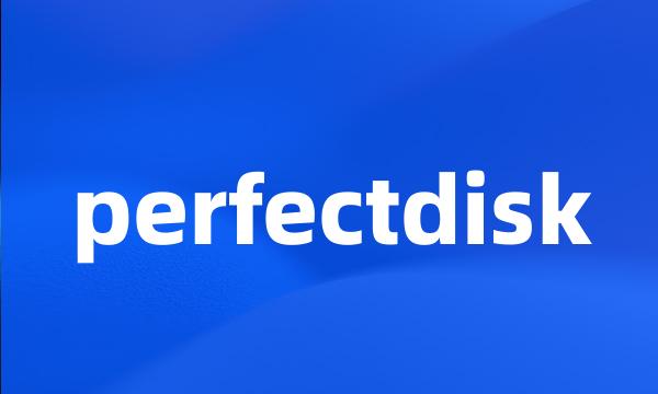 perfectdisk