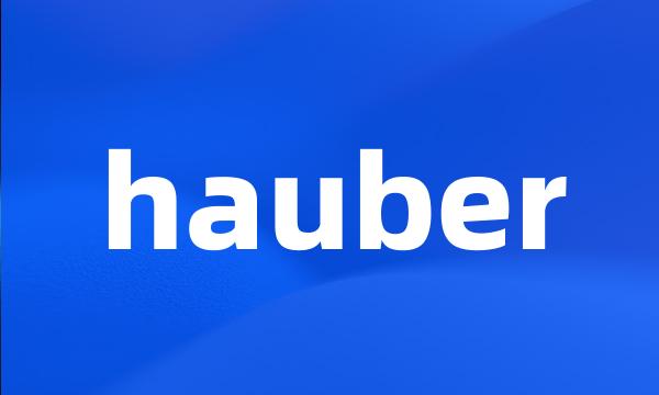 hauber