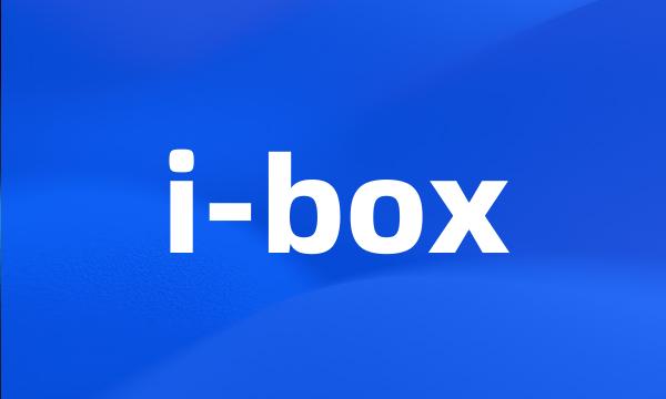 i-box