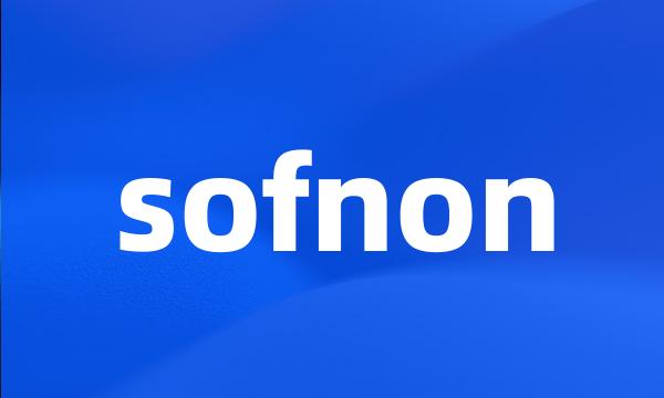 sofnon