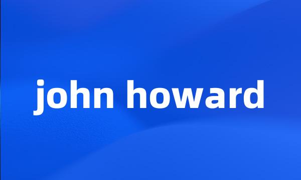 john howard