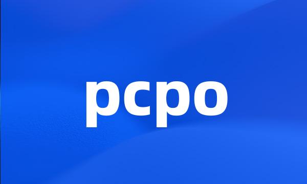 pcpo