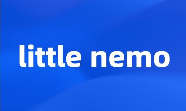 little nemo