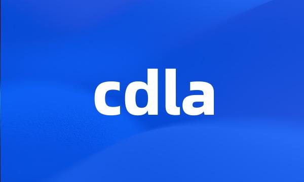 cdla