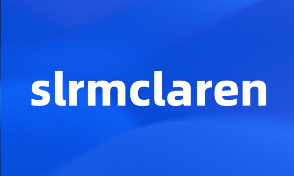 slrmclaren