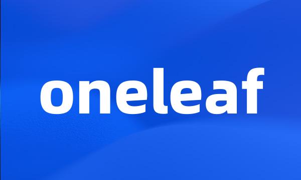 oneleaf