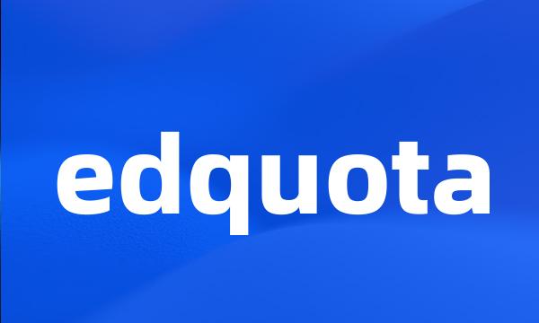 edquota