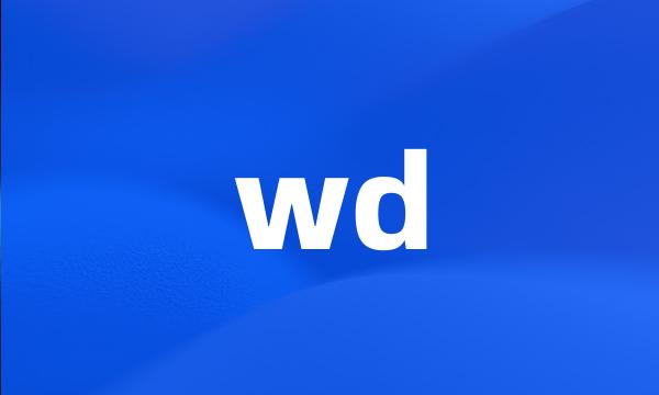 wd