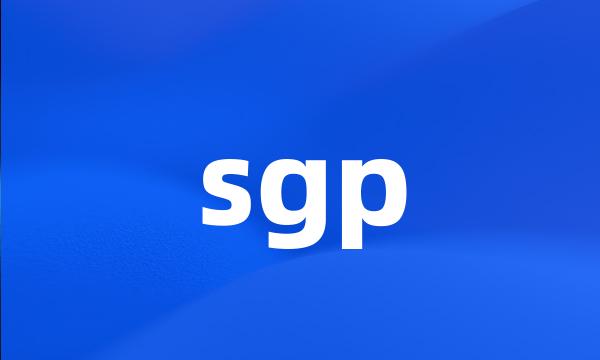 sgp