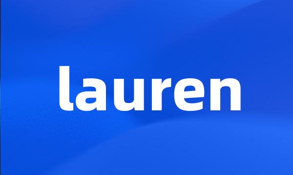 lauren