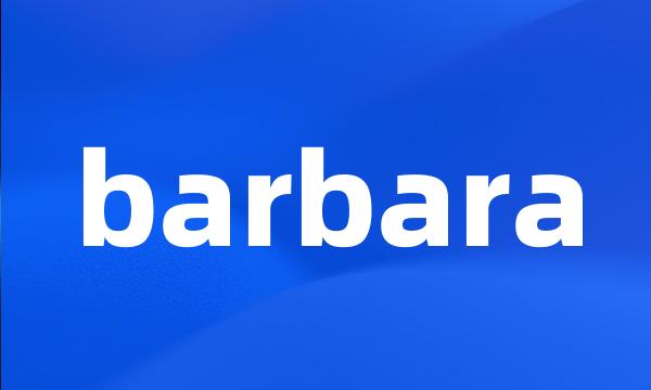 barbara