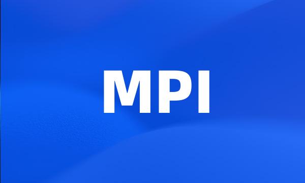 MPI