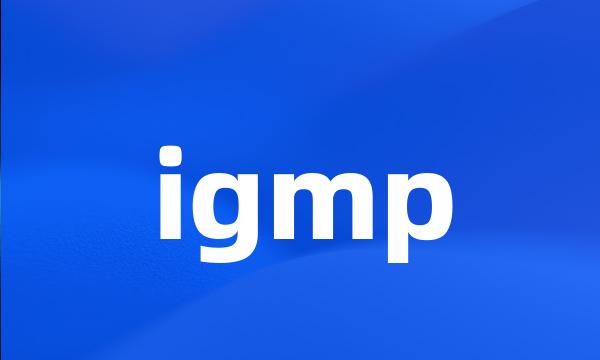 igmp