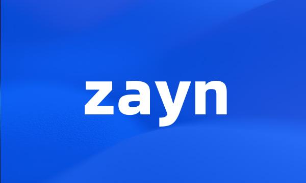 zayn