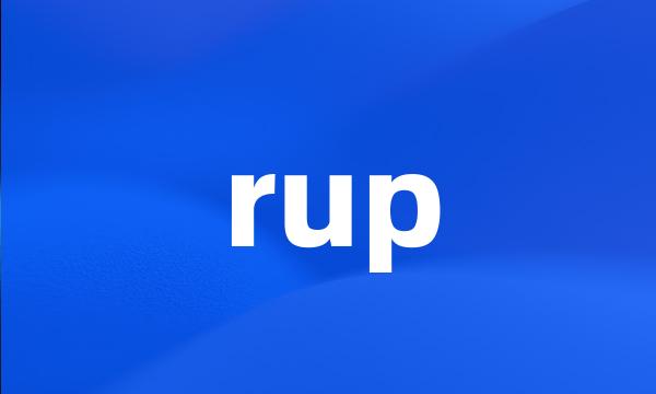 rup