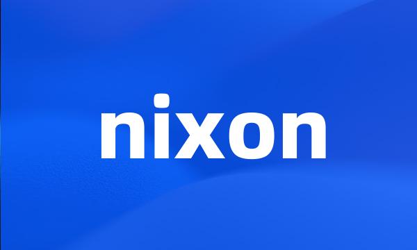 nixon