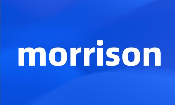 morrison