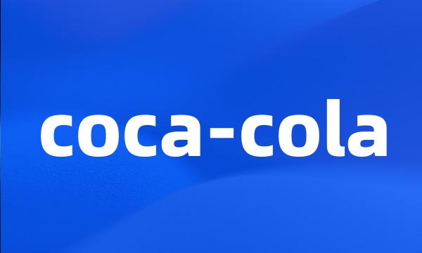 coca-cola