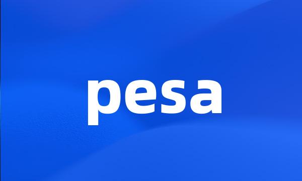 pesa