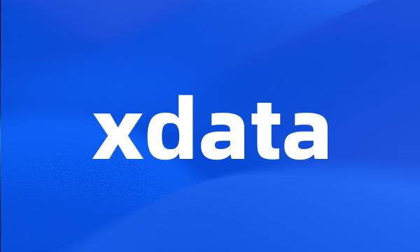 xdata