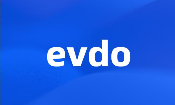 evdo