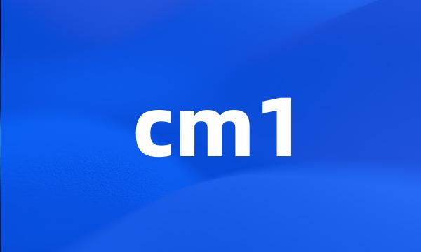 cm1