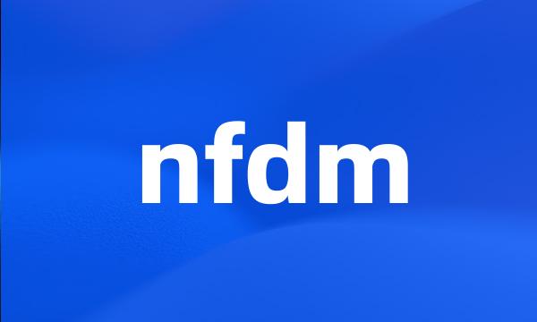 nfdm