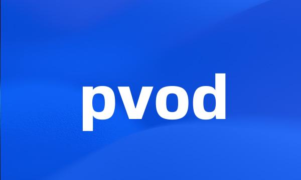 pvod