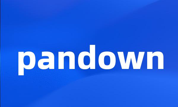 pandown