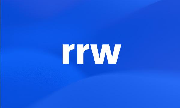 rrw