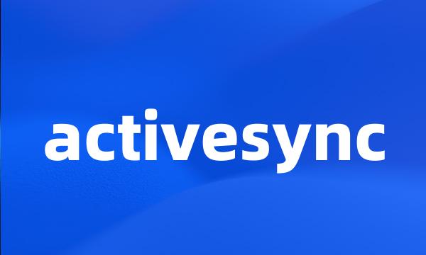 activesync