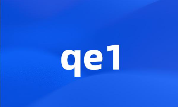 qe1