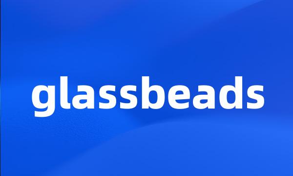 glassbeads