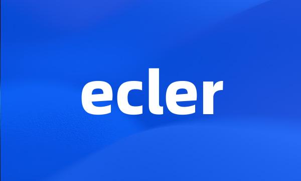 ecler