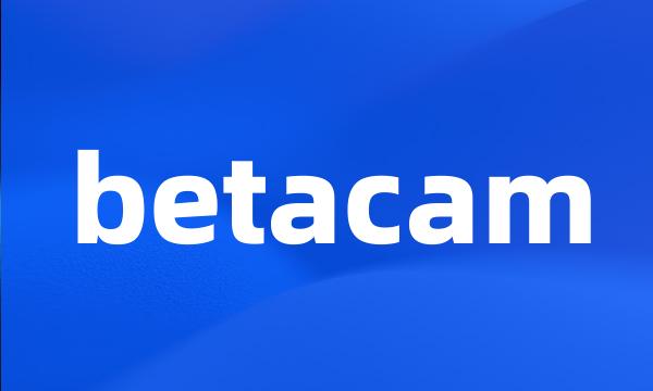 betacam