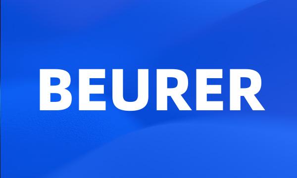 BEURER