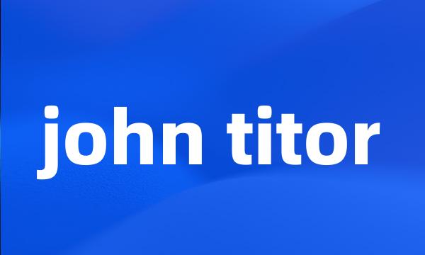 john titor