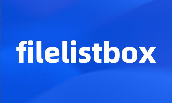 filelistbox