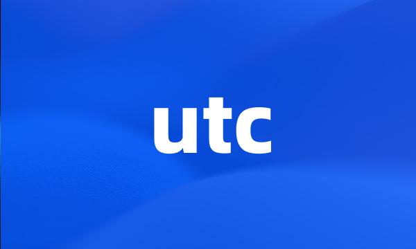 utc