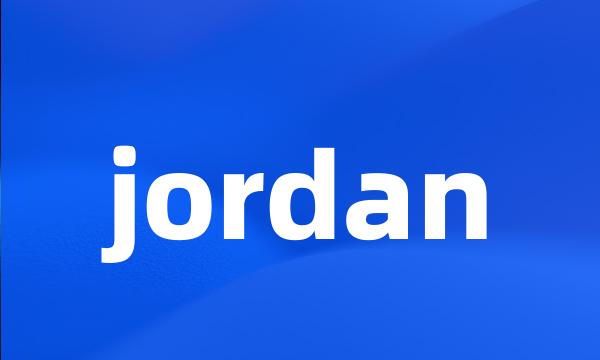 jordan