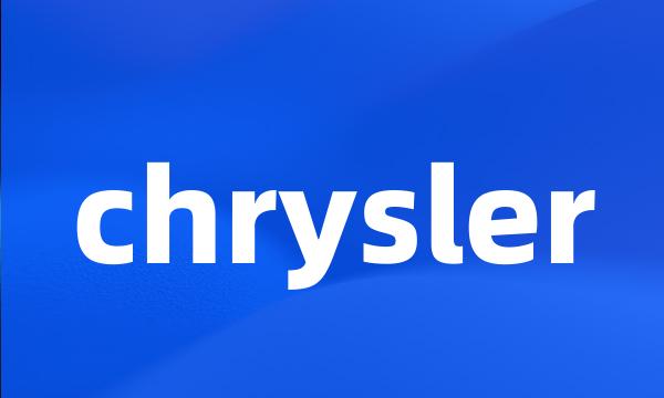 chrysler